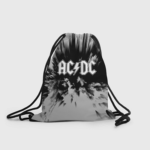 Мешок для обуви AC/DC: Grey & Black / 3D-принт – фото 1