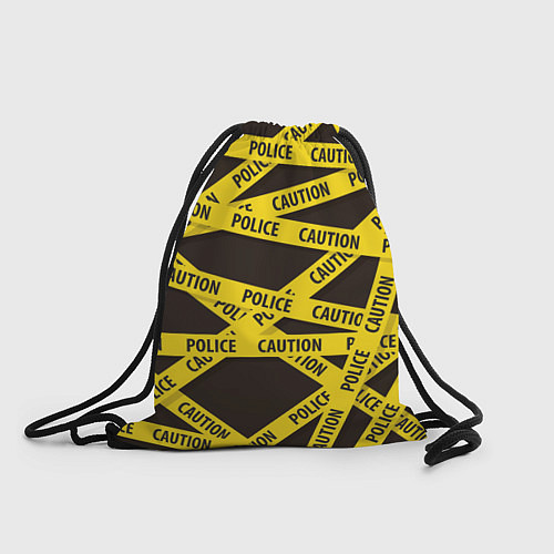 Мешок для обуви Police Caution / 3D-принт – фото 1