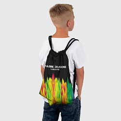 Рюкзак-мешок Imagine Dragons: Radioactive, цвет: 3D-принт — фото 2