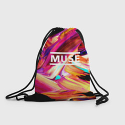 Рюкзак-мешок MUSE: Neon Colours, цвет: 3D-принт