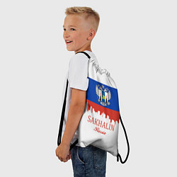 Рюкзак-мешок Sakhalin: Russia, цвет: 3D-принт — фото 2