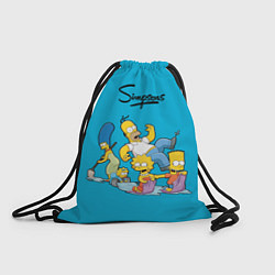 Рюкзак-мешок Семейка Симпсонов, цвет: 3D-принт