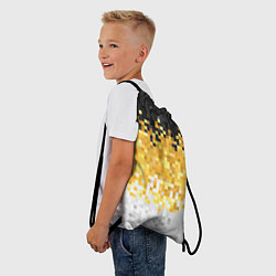 Рюкзак-мешок Имперский флаг пикселами, цвет: 3D-принт — фото 2