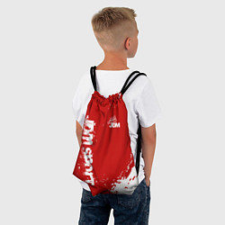 Рюкзак-мешок Eat Sleep JDM: Red Style, цвет: 3D-принт — фото 2