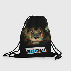 Рюкзак-мешок Anger Lion, цвет: 3D-принт