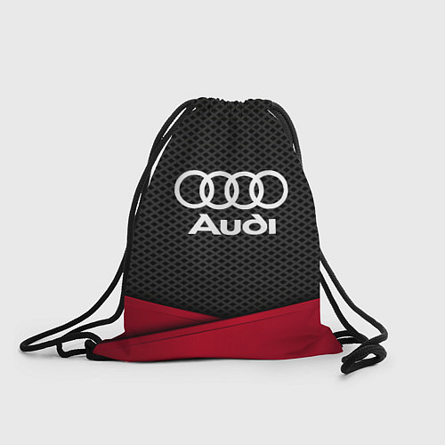 Мешок для обуви Audi: Grey Carbon / 3D-принт – фото 1