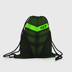 Рюкзак-мешок N7: Green Armor, цвет: 3D-принт