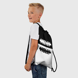 Рюкзак-мешок Molly: Black & White, цвет: 3D-принт — фото 2