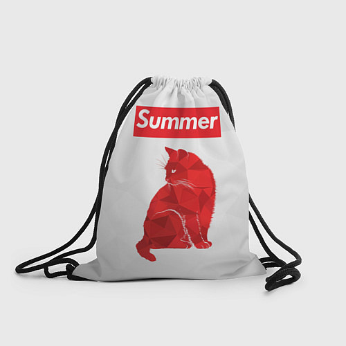 Мешок для обуви Summer Cat / 3D-принт – фото 1