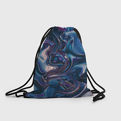 Рюкзак-мешок Абстрактная жидкость, цвет: 3D-принт