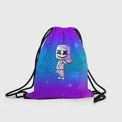 Рюкзак-мешок Marshmello: Spaceman, цвет: 3D-принт
