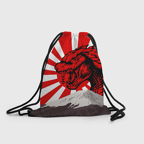 Мешок для обуви Japanese Godzilla / 3D-принт – фото 1