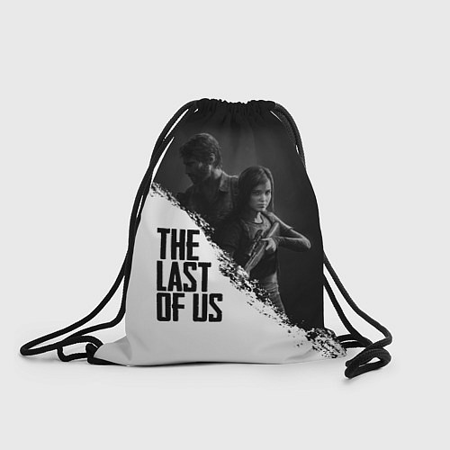 Мешок для обуви The Last of Us: White & Black / 3D-принт – фото 1