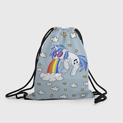 Рюкзак-мешок Рарити пони, цвет: 3D-принт