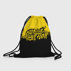 Рюкзак-мешок GLHF: Yellow Style, цвет: 3D-принт