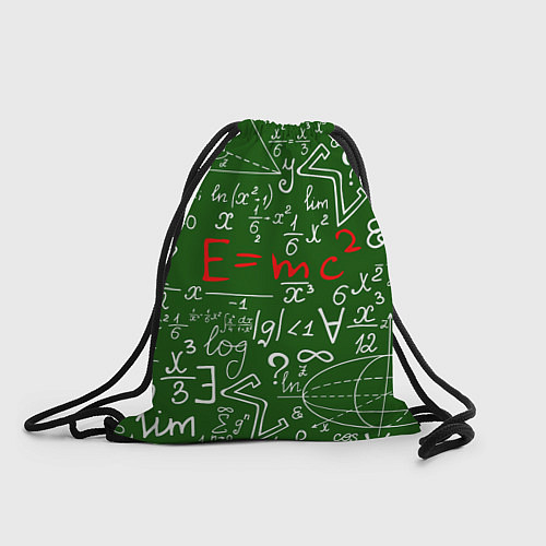 Мешок для обуви E=mc2: Green Style / 3D-принт – фото 1