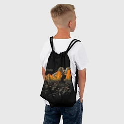 Рюкзак-мешок True Detective: Fire, цвет: 3D-принт — фото 2