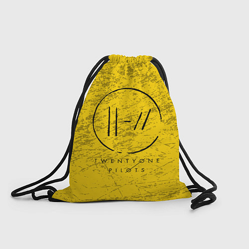 Мешок для обуви 21 Pilots: Yellow Grunge / 3D-принт – фото 1