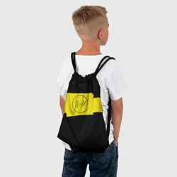 Рюкзак-мешок 21 Pilots: Yellow Trench, цвет: 3D-принт — фото 2