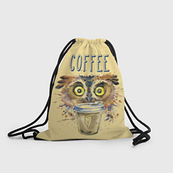 Мешок для обуви Owls like coffee
