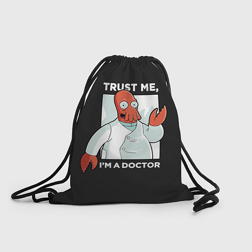 Мешок для обуви Zoidberg: Trust Me / 3D-принт – фото 1