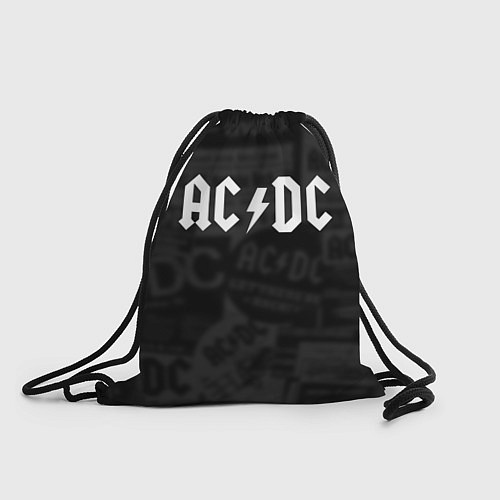 Мешок для обуви AC/DC: Black Rock / 3D-принт – фото 1