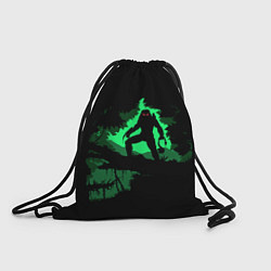 Рюкзак-мешок Хищник в лесу, цвет: 3D-принт