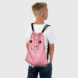 Рюкзак-мешок Piggy 2k19, цвет: 3D-принт — фото 2
