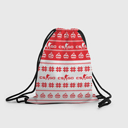 Рюкзак-мешок CS:GO New Year, цвет: 3D-принт