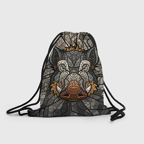 Мешок для обуви Mosaic Pig / 3D-принт – фото 1