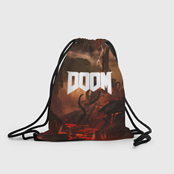 Рюкзак-мешок DOOM: Eternal, цвет: 3D-принт