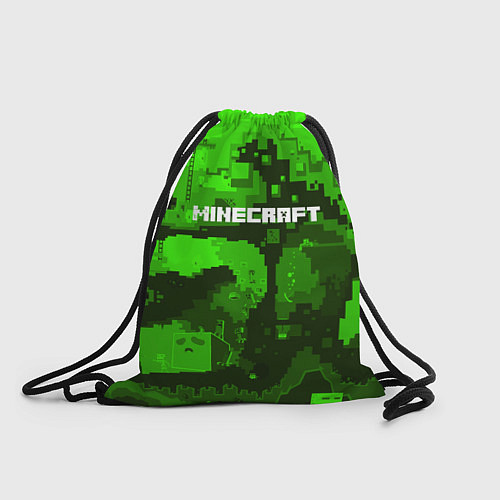 Мешок для обуви Minecraft: Green World / 3D-принт – фото 1