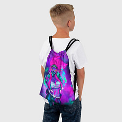 Рюкзак-мешок Akali KDA, цвет: 3D-принт — фото 2