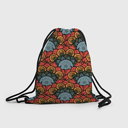 Рюкзак-мешок Узоры Бохо, цвет: 3D-принт