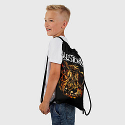 Рюкзак-мешок Alestorm: Flame Warrior, цвет: 3D-принт — фото 2
