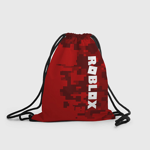 Мешок для обуви ROBLOX: Red Camo / 3D-принт – фото 1