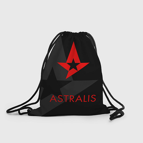 Мешок для обуви Astralis: Black Style / 3D-принт – фото 1