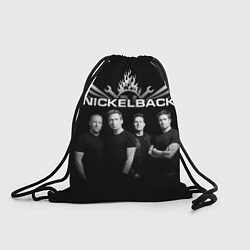 Рюкзак-мешок Nickelback Band, цвет: 3D-принт