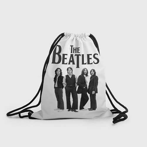 Мешок для обуви The Beatles: White Side / 3D-принт – фото 1