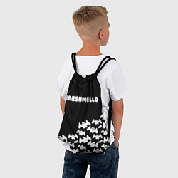 Рюкзак-мешок Marshmello: Dark Side, цвет: 3D-принт — фото 2