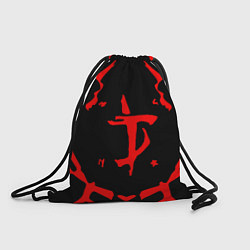 Рюкзак-мешок DOOM: Red Slayer, цвет: 3D-принт