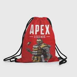 Рюкзак-мешок Apex Legends: Red Caustic, цвет: 3D-принт