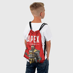 Рюкзак-мешок Apex Legends: Red Caustic, цвет: 3D-принт — фото 2