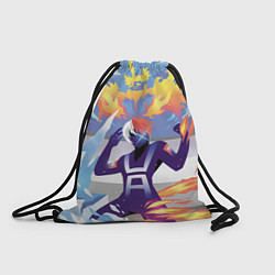 Рюкзак-мешок Академия, цвет: 3D-принт