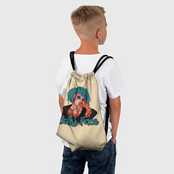 Рюкзак-мешок Sally Face: Kid Girl, цвет: 3D-принт — фото 2