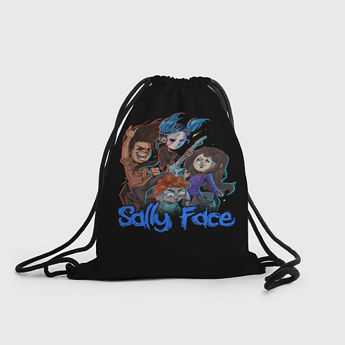 Мешок для обуви Sally Face: Rock Band / 3D-принт – фото 1
