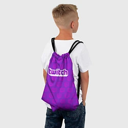 Рюкзак-мешок Twitch Online, цвет: 3D-принт — фото 2