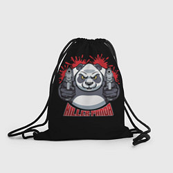 Рюкзак-мешок Killer Panda, цвет: 3D-принт
