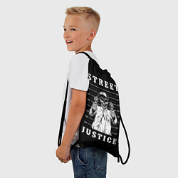 Рюкзак-мешок Street Justice, цвет: 3D-принт — фото 2