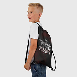 Рюкзак-мешок Чёрный клевер, цвет: 3D-принт — фото 2